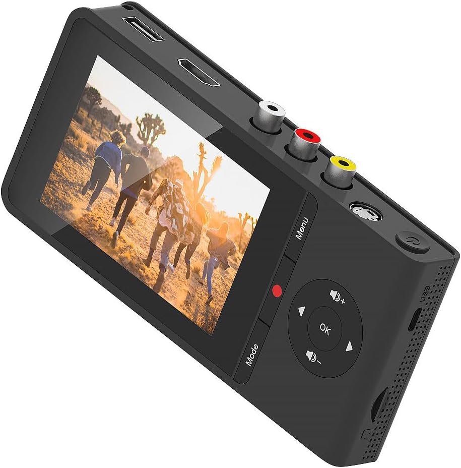 auvisio Videorekorder: Video-Rekorder mit Analog-Eingängen, Farb-Display, USB, SD, 60 B./Sek. (analo