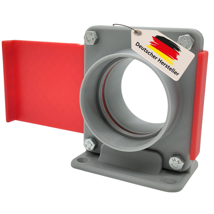 Absperrschieber DN50 für HT-Rohre – robustes Blastgate, DN50