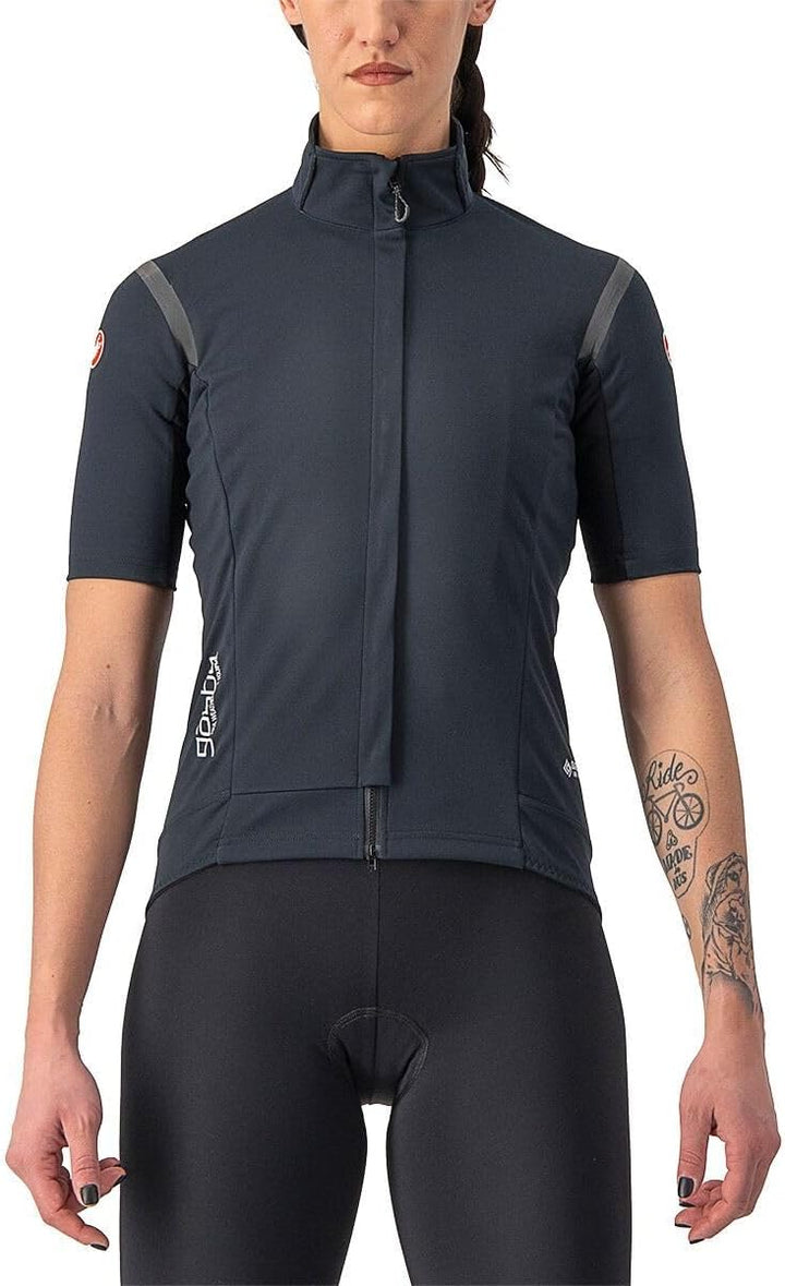 Castelli 4522544 GABBA RoS 2 W Jacket Women's LIGHT BLACK/BLACK XL