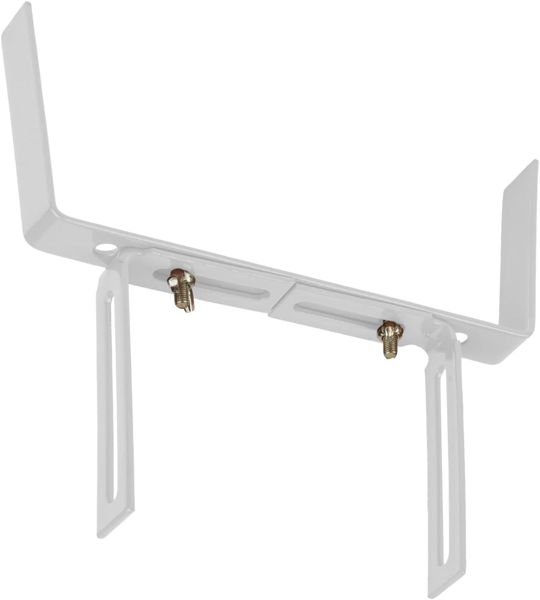 BigDean 6 Stück Blumenkastenhalter weiss Standard H-Form Kasten Halter Balkonkastenhalter Weiss 3 Pa