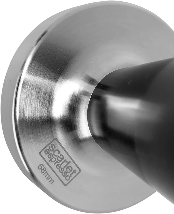 scarlet espresso | Tamper »Elegante« für Barista; mit ergonomischem Griff aus Aluminium und präzisio