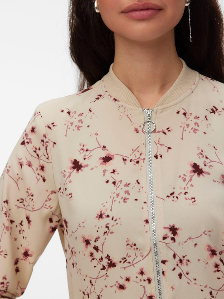 VERO MODA Female Mantel VMCOCO Leichte Jacke M Silver Lining, M Silver Lining