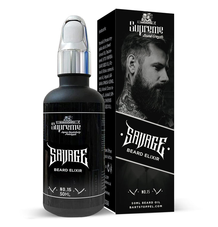 Bartöl Herren Sauvage Inspired After Shave Duft Supreme Bartstoppel® - für die tägliche Bartpflege -