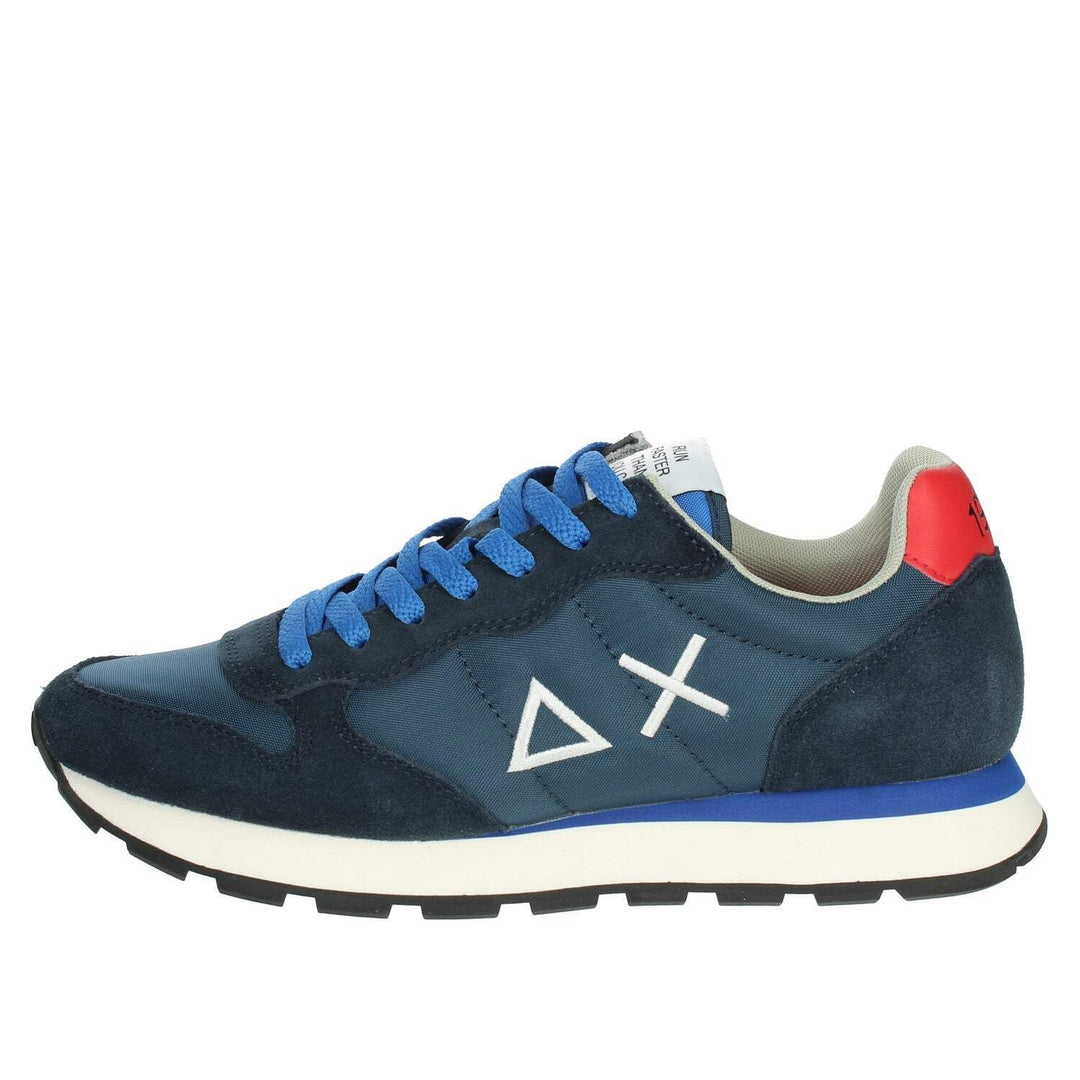 SUN68 Herren Tom SOLID Nylon Sneaker 41 EU Navy Blue, 41 EU Navy Blue
