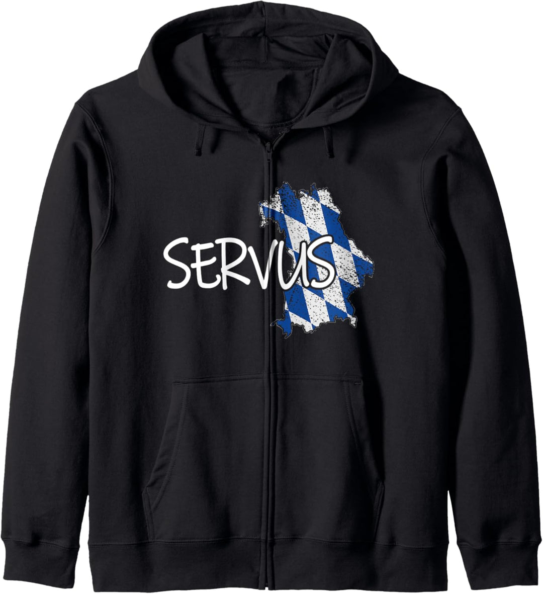 Bayern Berge Wandern Bergsteiger Tracht Oktoberfest Servus Kapuzenjacke