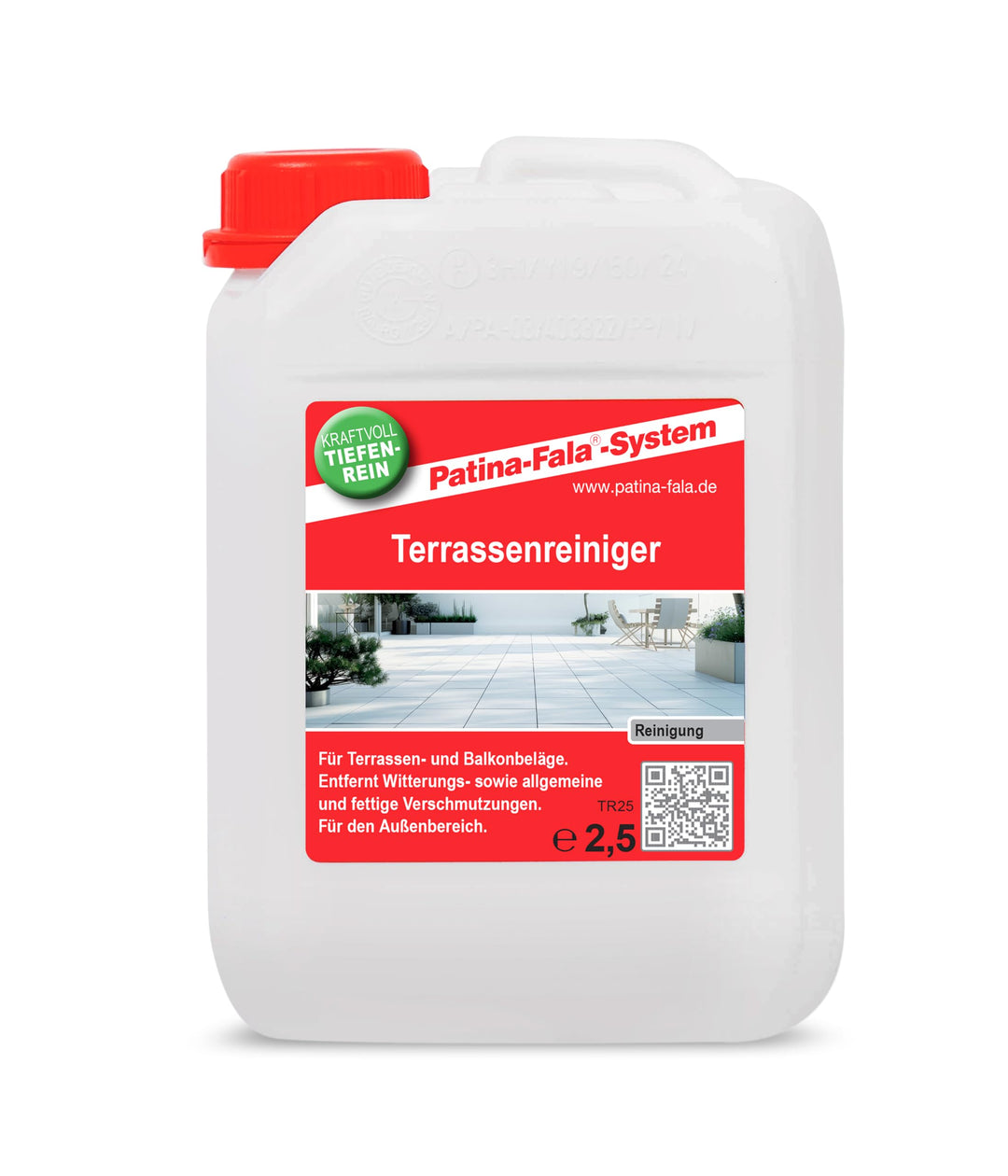 Patina-Fala TR25 Terrassenreiniger - 2.5 Liter