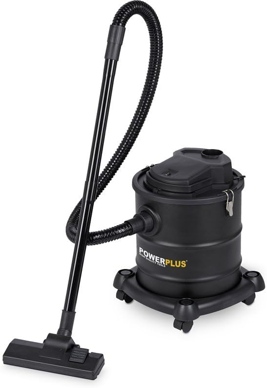 POWERPLUS Elektrische Aschesauger POWX308-1200W - 20L Auffangbehälter - Inkl. Zubehör - Inkl. Blasfu