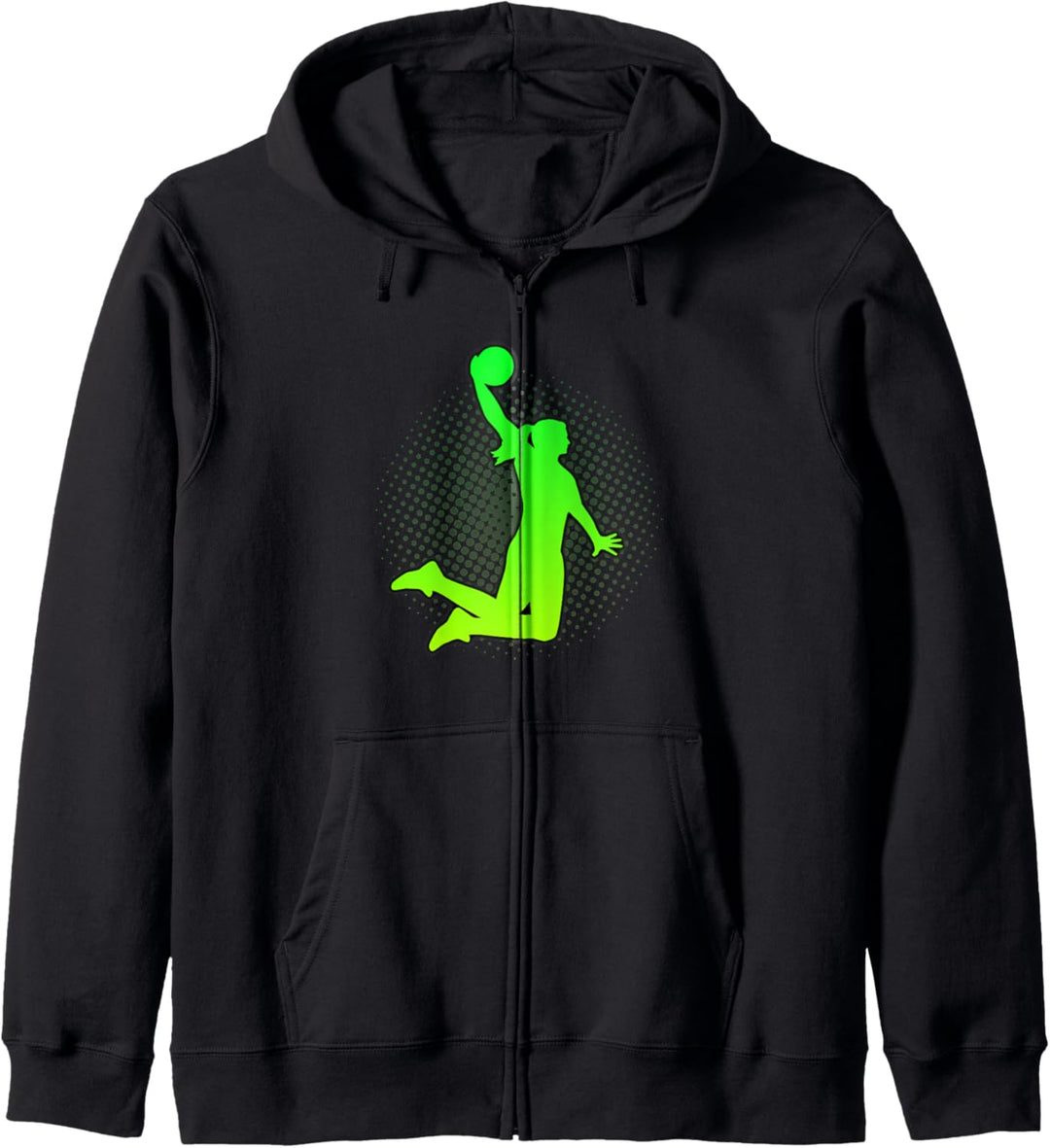 Basketball-Geschenk für Mädchen und Frauen Slam Dunk Kapuzenjacke