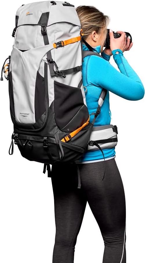 Lowepro PhotoSport PRO BP 70L, Rucksack für Spiegelreflex- & Spiegellose Kameras, Zugriff auf Vorder
