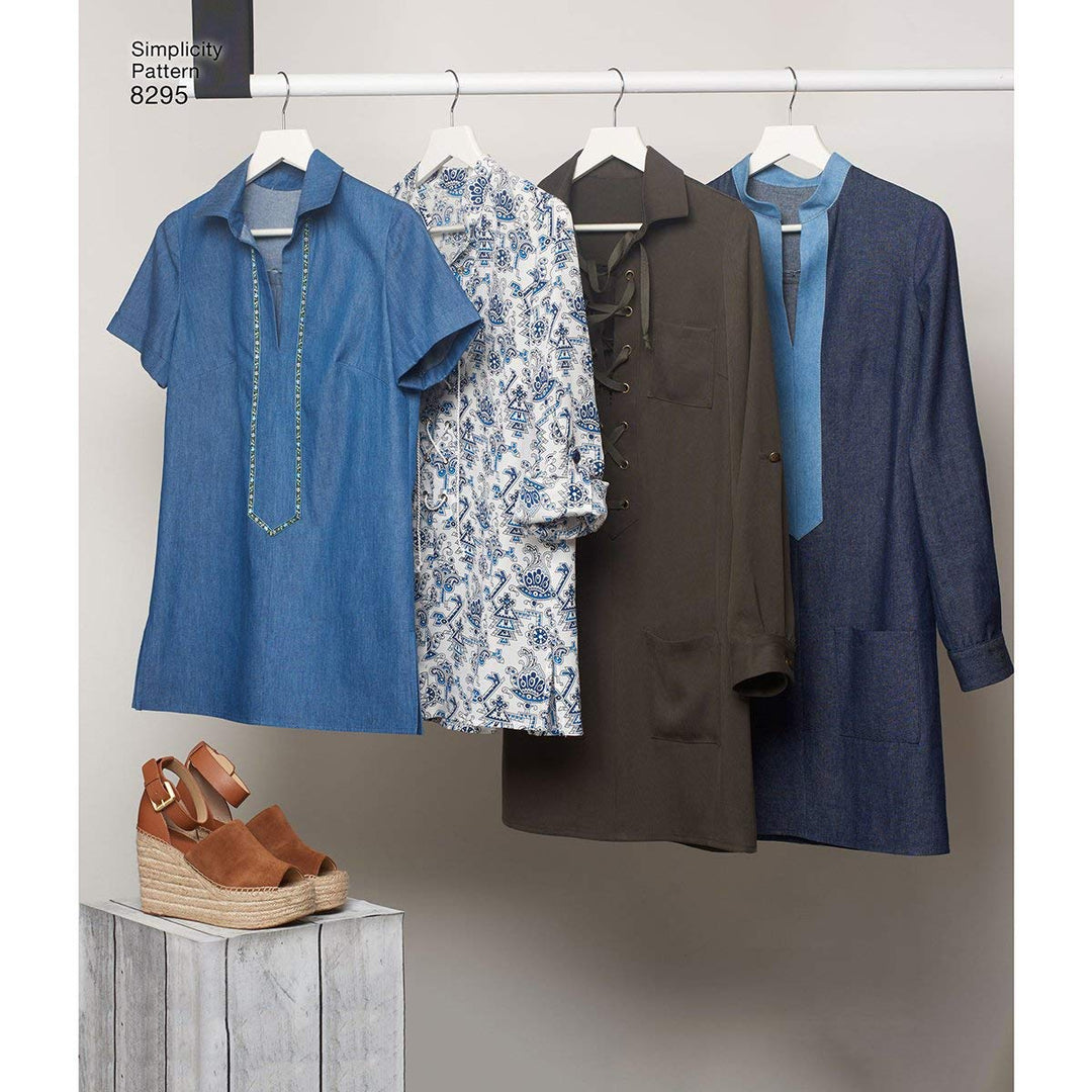 Simplicity Muster 6–44–12–14 Schnittmuster Tunika oder Kleid Inspiriert von Project Runway Schnittmu
