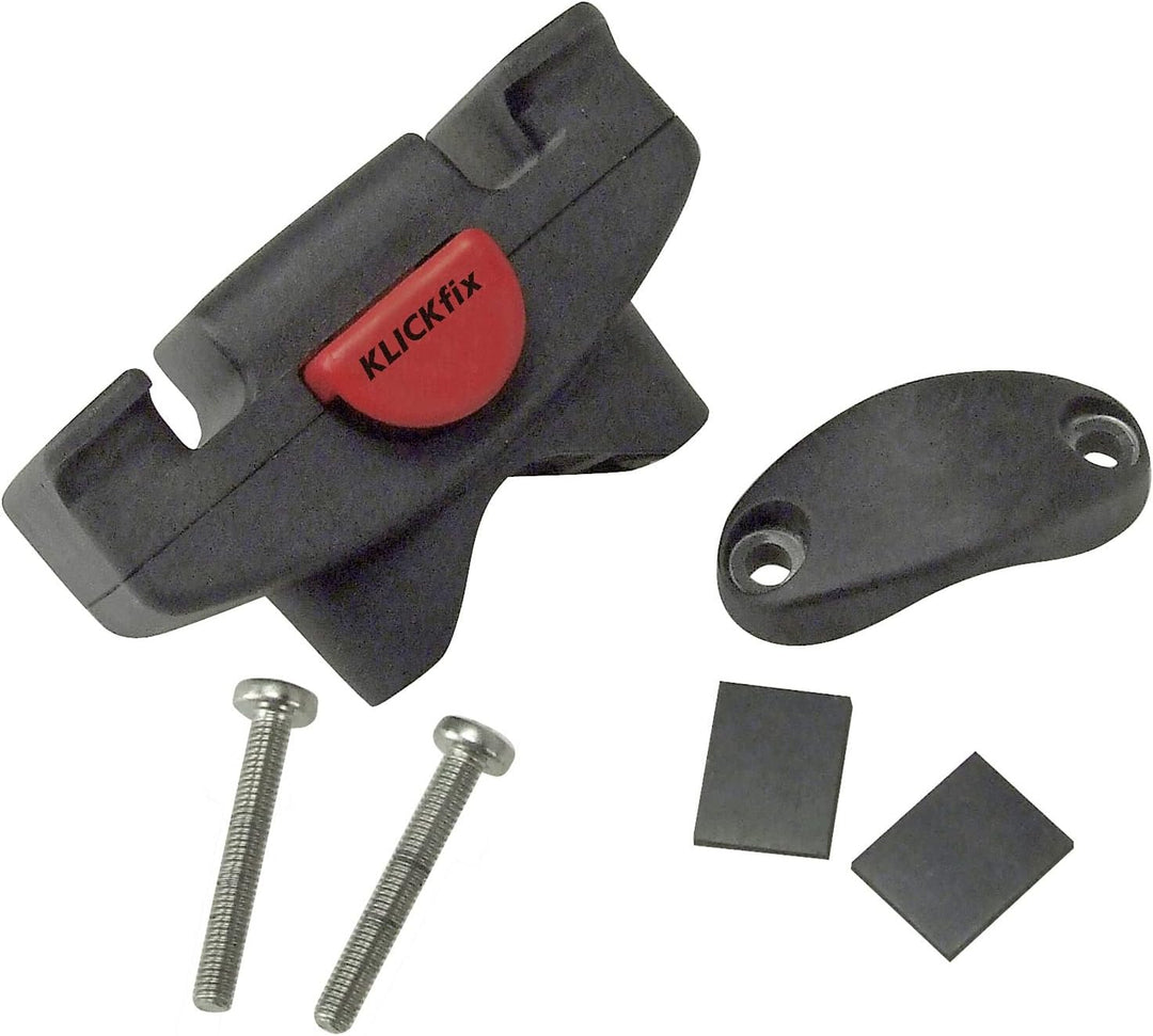 fixbag FB1447144 - Fahrrad-Umhängetasche mit Klickfix Adapterplatte + Caddy Adapter, Fahrradtasche f