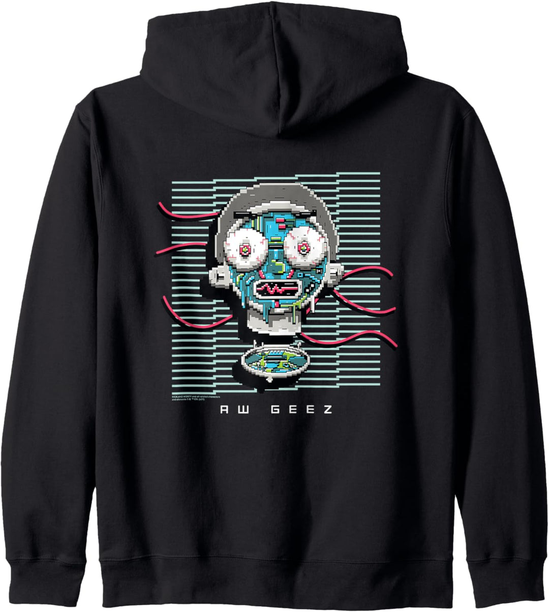 Rick and Morty Aww Geez Kapuzenjacke