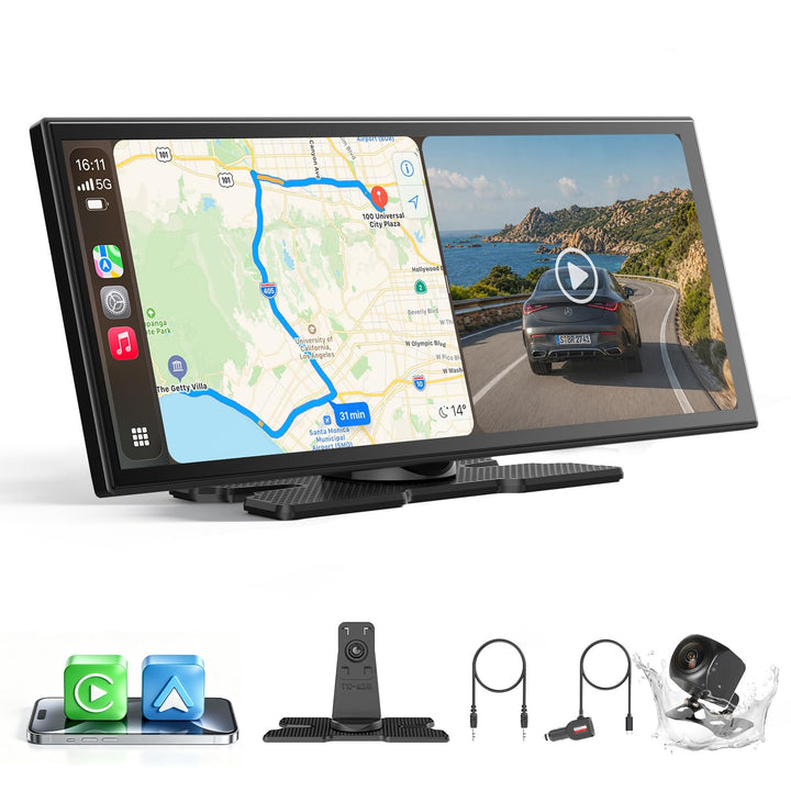 OTTOCAST ScreenFlow 11,4 Zoll kabelloses CarPlay &amp; Android Auto Display