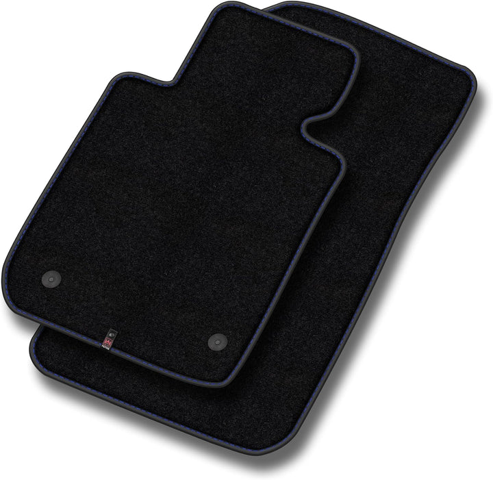 M MOTOS Velours Premium fussmatten Auto kompatibel mit Mercedes-Benz SLK R171 2004-2011 - Premium, M