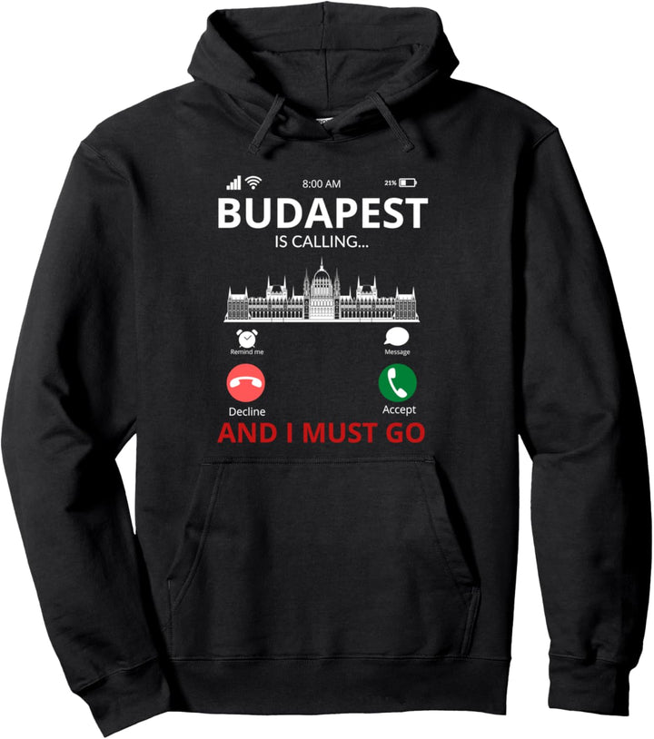 Budapest ruft - Ungarn Souvenir Pullover Hoodie