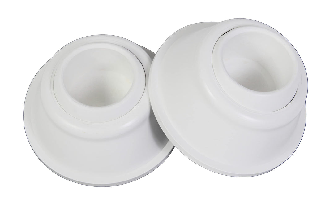 Gelenkfuss für Edelstahl Leiter Holm Ø 43 mm