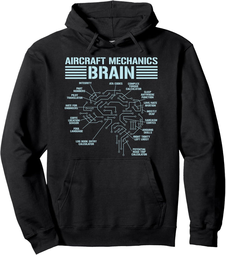 Fluggerätemechaniker Flugzeugbau - Luftfahrzeugtechniker Pullover Hoodie