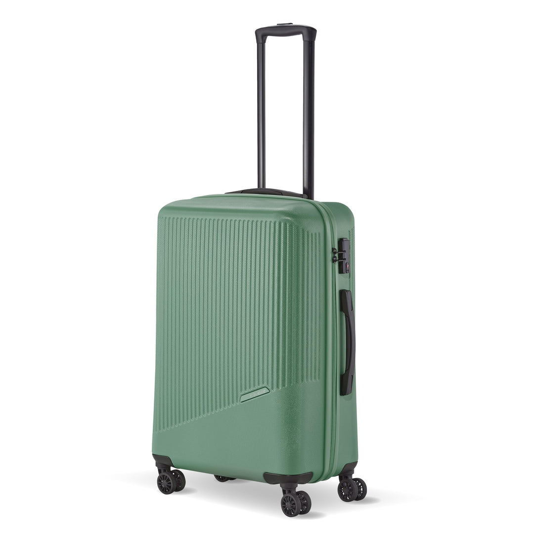 Travelite 4-Rad Hartschalenkoffer mittelgross 65 Liter, Gepäck Serie Bali: ABS Hartschalen Trolley m