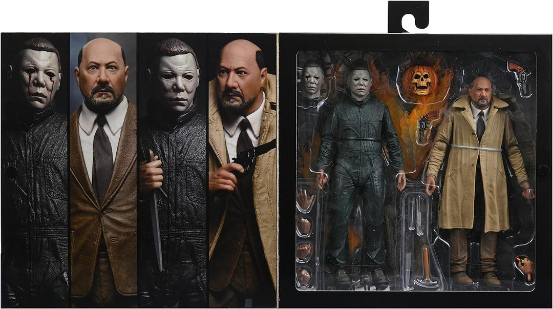 Unbekannt Halloween 2 Michael Myers & Dr Loomis Figur de acción Paquete de 2 RXZER23 Cranberry