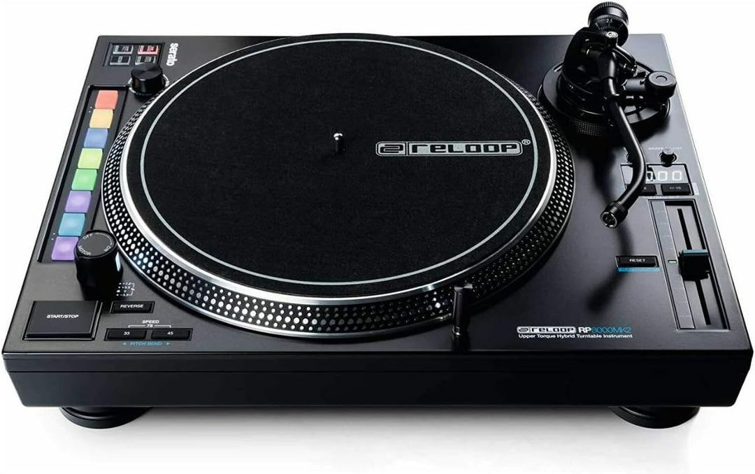 Reloop RP-8000 MK2 - Der fortschrittlichste DJ-Plattenspieler aller Zeiten, 7 RGB-farbcodierte Perfo