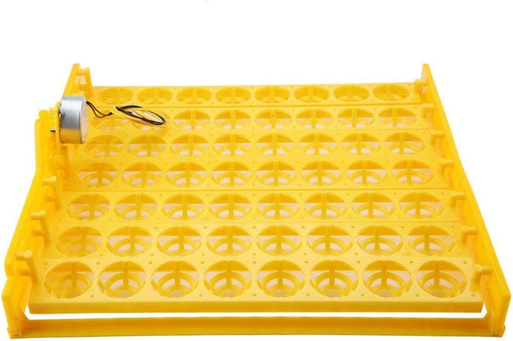 Zerodis Eggs Incubator Turning Tray Tool, 56 Eier Automatische Wachtelwender Tray zum Schlüpfen Huhn