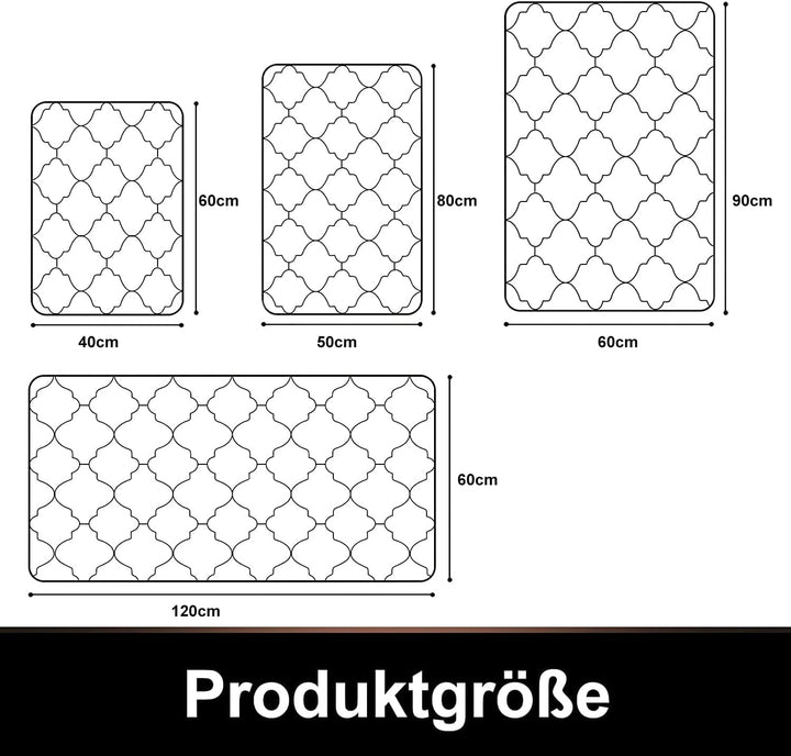 Homaxy Memory Foam Badezimmerteppich rutschfest Badematte Weich Badteppich Saugfähige Badvorleger Wa
