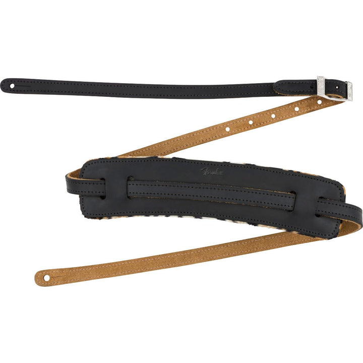 Fender® »JOE STRUMMER VINTAGE STRAP« "Joe Strummer" Signature Gitarrengurt - Leder - 6.35cm Breite -