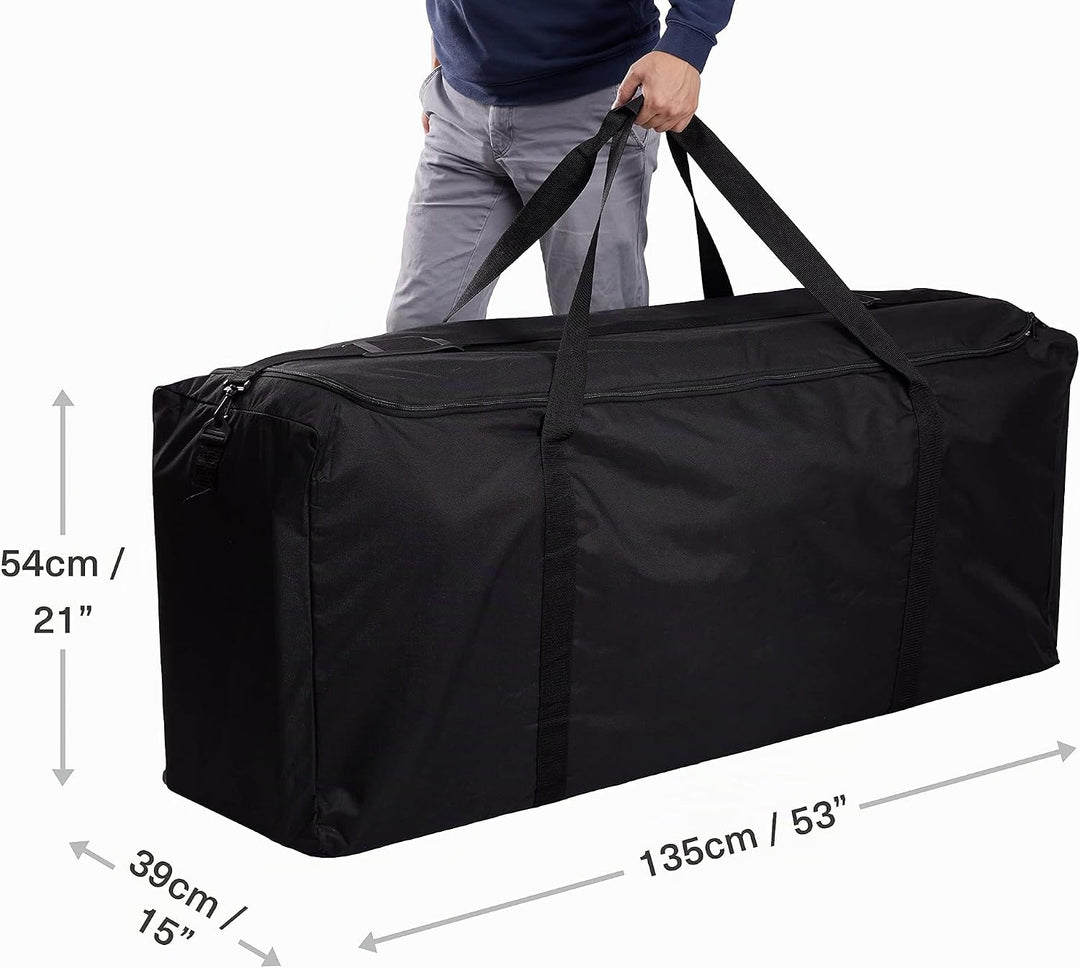Bramble - Grosse Weihnachtsbaum Aufbewahrungstasche (XXL 135x39x54cm) – Robust & Wasserdicht 600D Ox