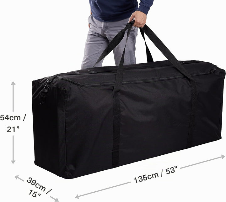 Bramble - Grosse Weihnachtsbaum Aufbewahrungstasche (XXL 135x39x54cm) – Robust & Wasserdicht 600D Ox