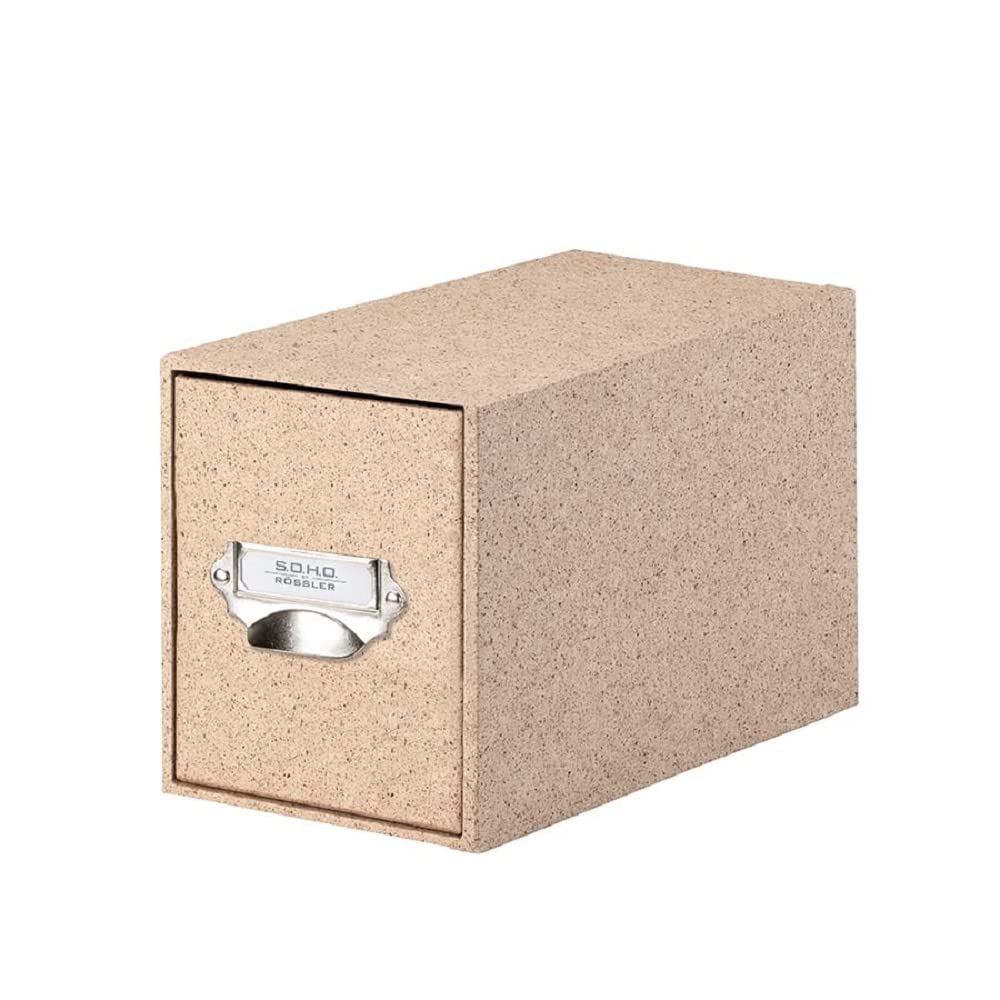 Rössler SOHO CD-Schubladenbox | Schubladen-Aufbewahrungsbox | Organizer mit Schublade | Storage Box