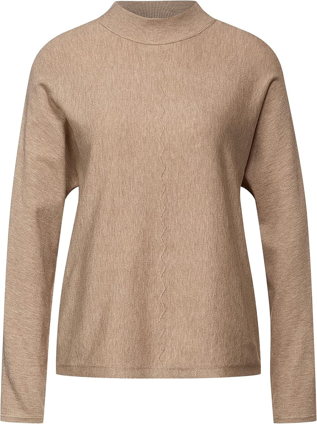 Street One Damen Strickpullover 38 Buff Sand Melange, 38 Buff Sand Melange