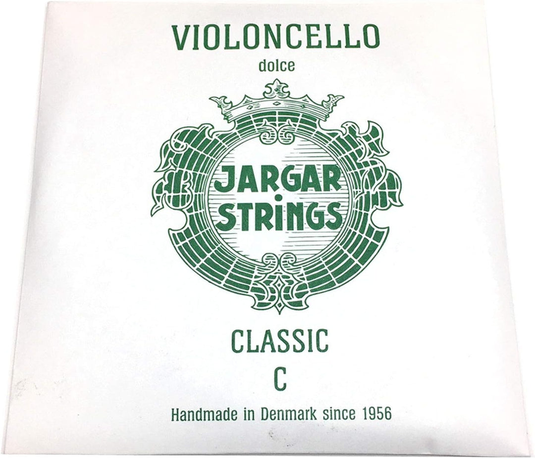 JARGAR Ce-GCD Cello Classic G-Saite, dolce (1,16mm) für Cello Dolce / Leicht Grün // Green, Dolce /