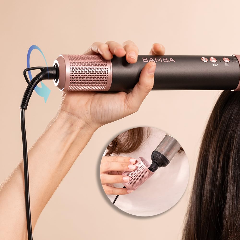 Cecotec Multifunktionaler Luft-Haartrockner, Styler und Glätter mit 8 Aufsätzen CeramicCare AirGliss
