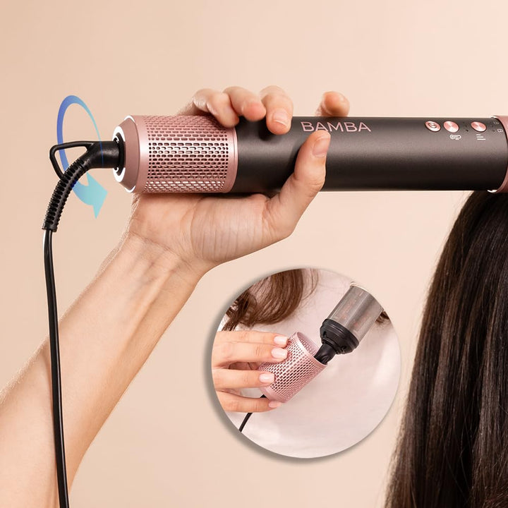 Cecotec Multifunktionaler Luft-Haartrockner, Styler und Glätter mit 8 Aufsätzen CeramicCare AirGliss