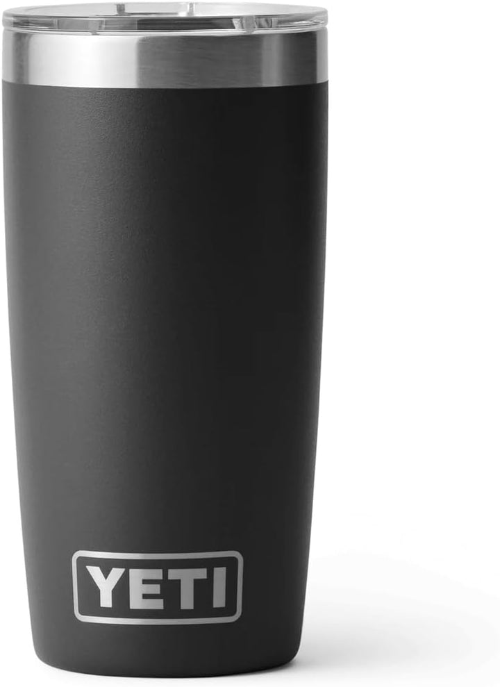 YETI Rambler Becher Mit MagSlider Deckel, Black, 10 oz (295 ml), Black