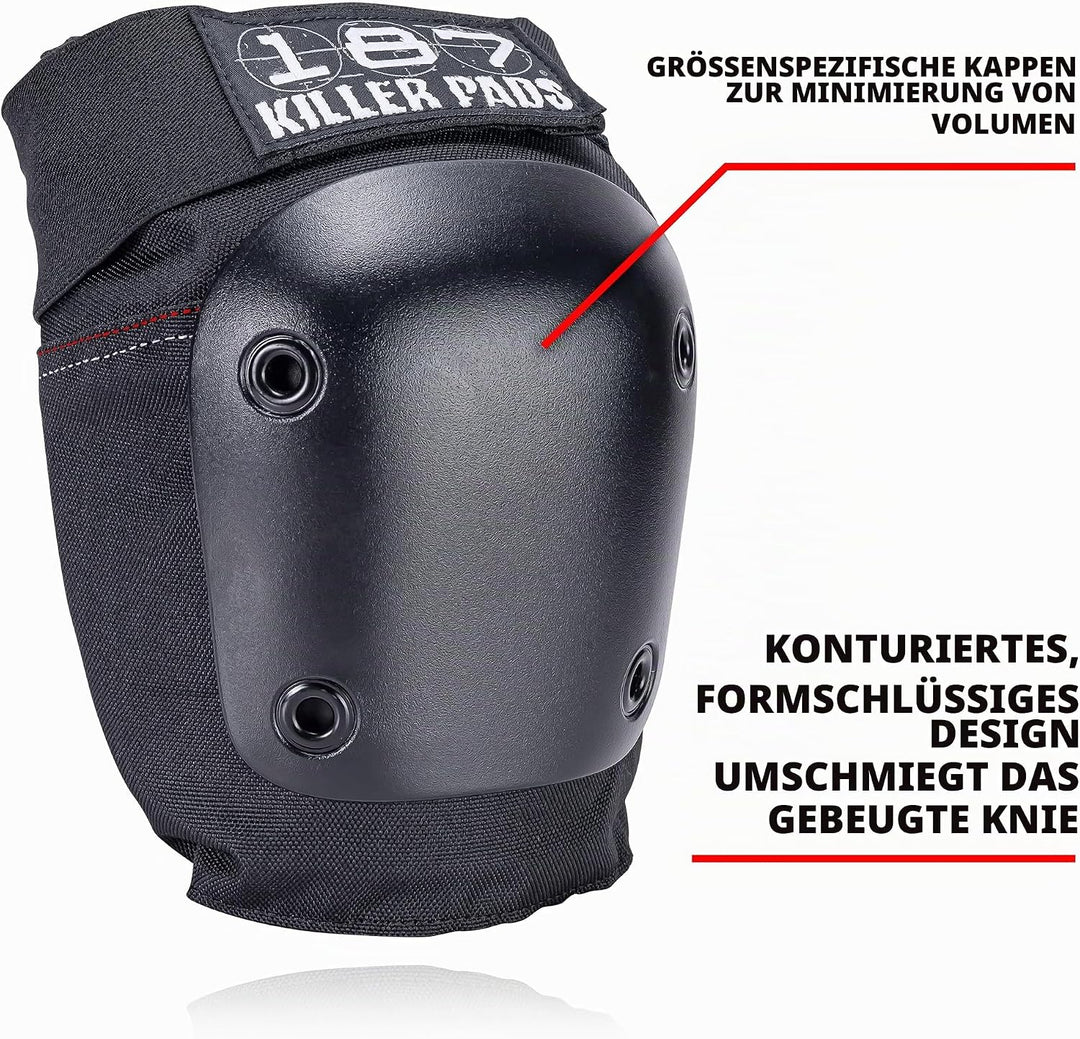 187 Fly Knee Pads Black-XS
