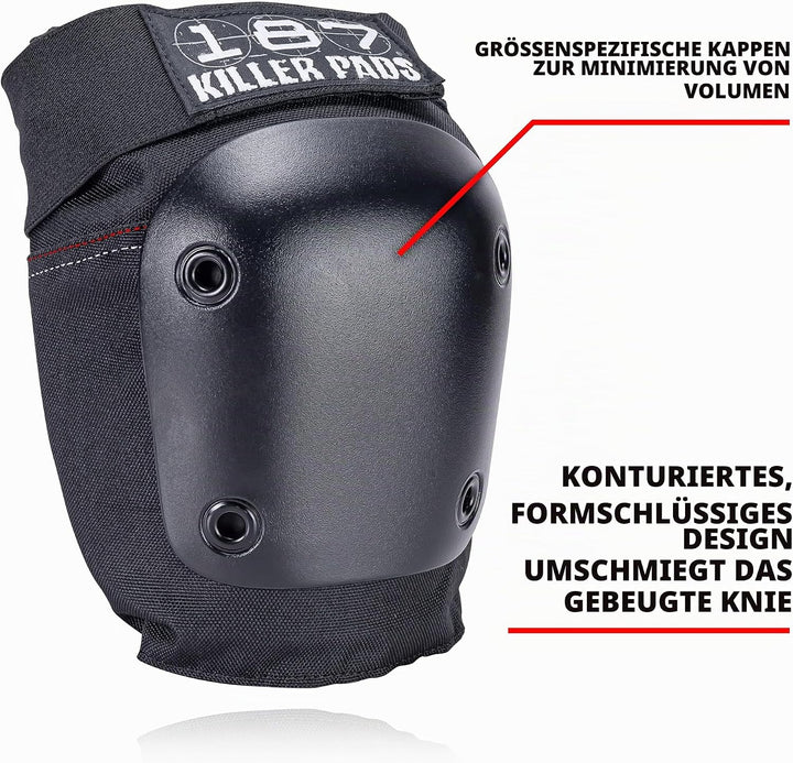 187 Fly Knee Pads Black-XS
