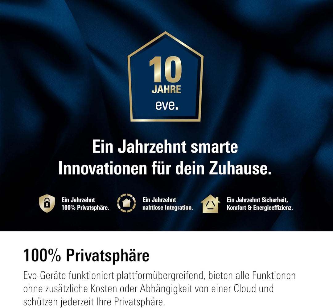 Eve Aqua - Smarte Bewässerungssteuerung per App oder Siri, automatisch bewässern, Zeitpläne, einfach