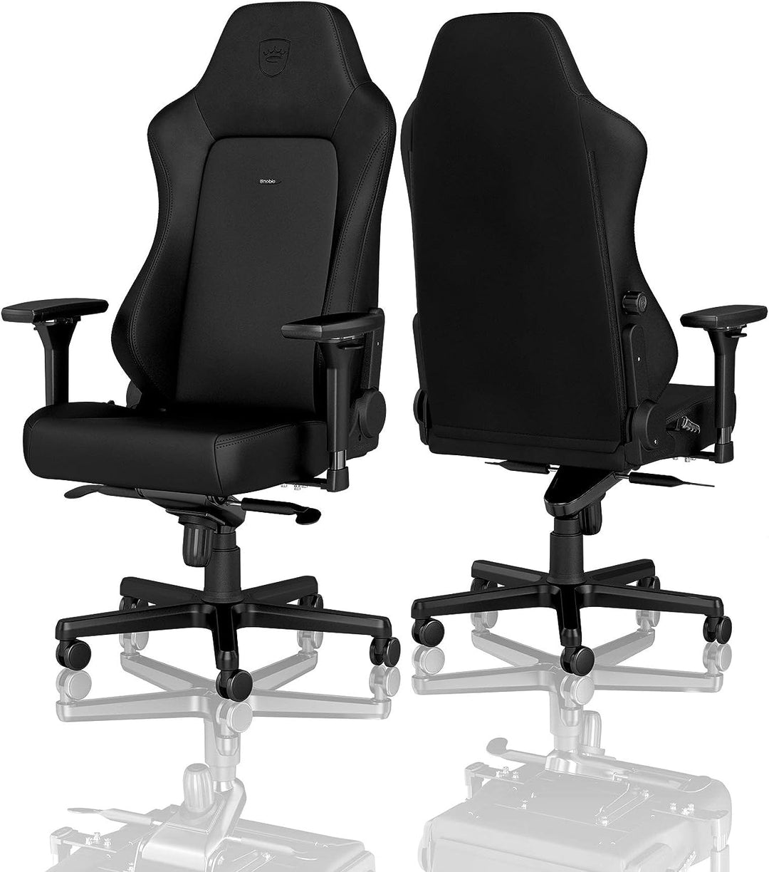 noblechairs Hero Black Edition Komfortable und Langlebige Gaming Stuhl mit Inklusive Kissen, Perfekt