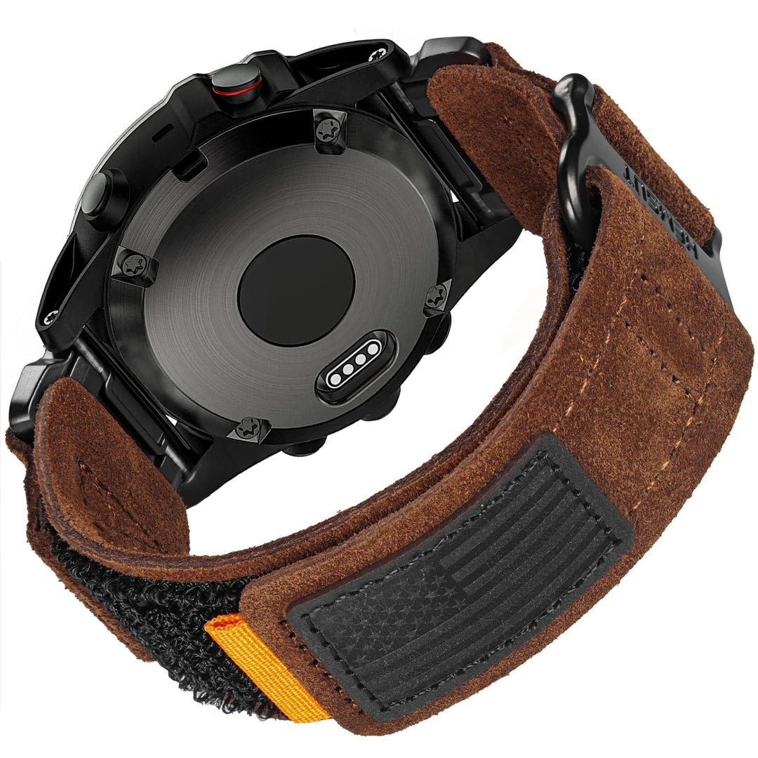 Armband für Garmin,Uhrenarmband Kompatibel mit Garmin superrobustes Nylon-Sportarmband für fēnix/For