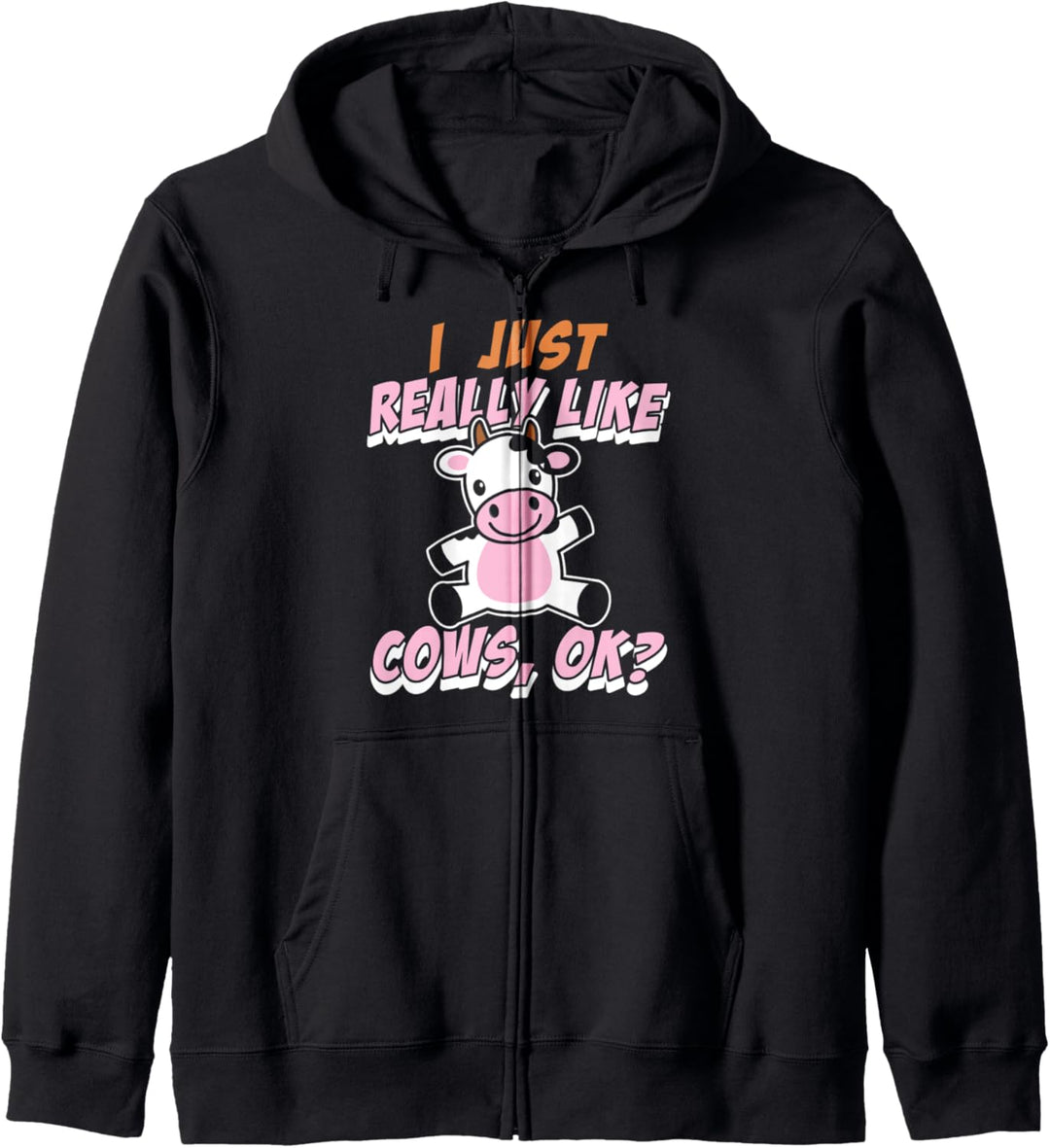 Cute Cow Lover Kapuzenjacke