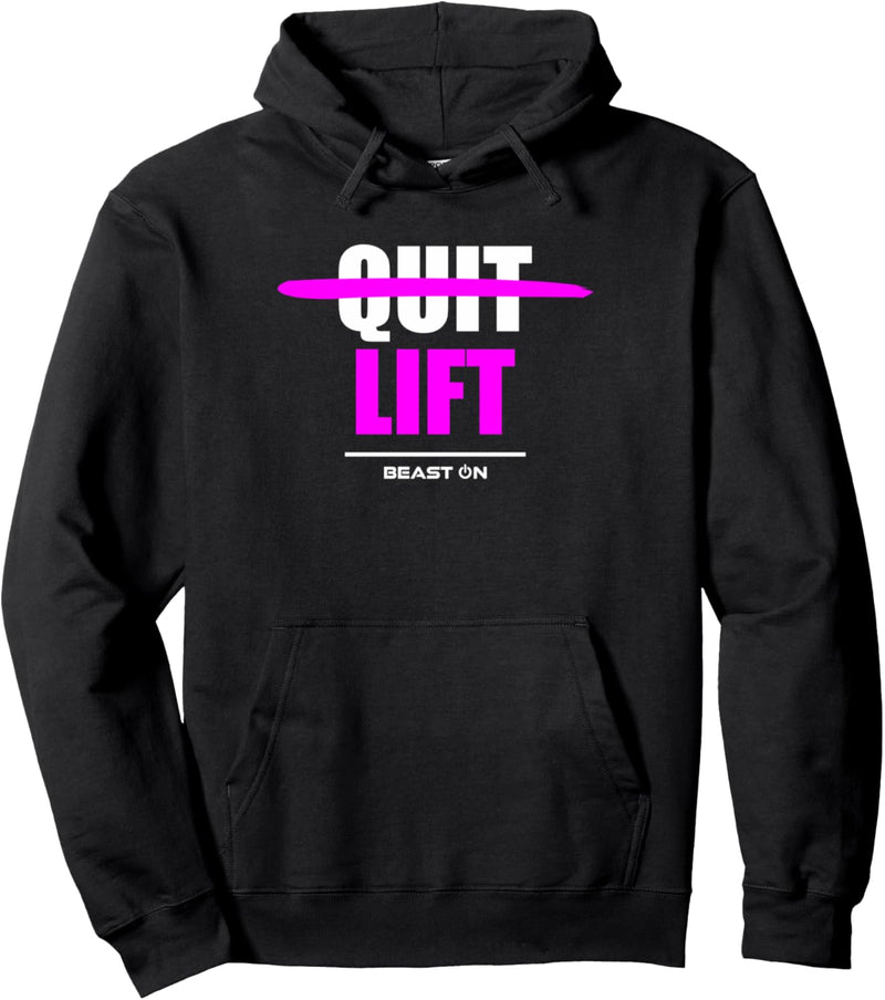 Do not Quit Lifting Lift rosa Fitness Motivation Gym Sprüche Pullover Hoodie