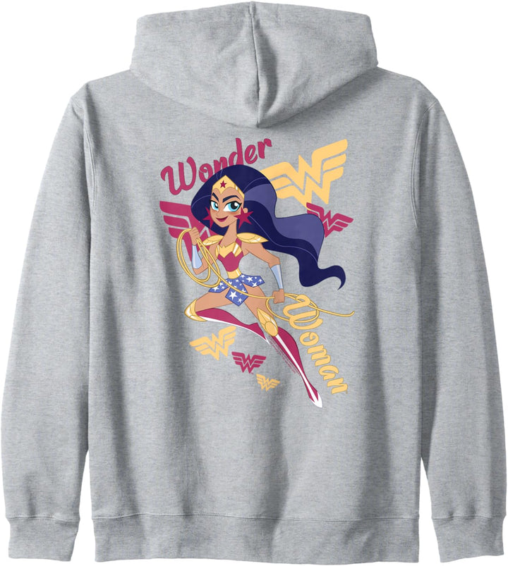 DC Super Hero Girls Wonder Woman and Logos Kapuzenjacke