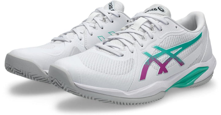 ASICS Herren Solution Swift Ff 2 ClaySneaker 40.5 EU White Digital Sakura, 40.5 EU White Digital Sak
