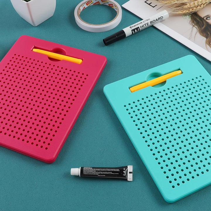 AIVORO 2 Stück Kinder Magnetische Zeichenbretter: Kinderdas Magische Magnetspiel - Kleines Magnetisc