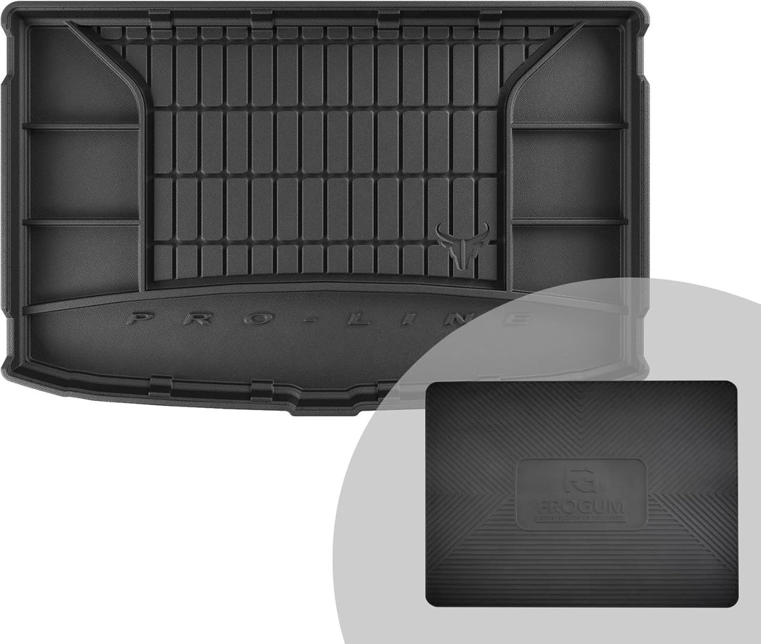 FROGUM ProLine 3D Gummimatte Exklusive Auto Kofferraummatte Kofferraumwanne für Kia Stonic ab 2017 |