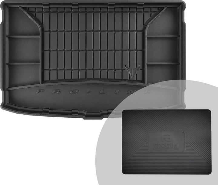 FROGUM ProLine 3D Gummimatte Exklusive Auto Kofferraummatte Kofferraumwanne für Kia Stonic ab 2017 |