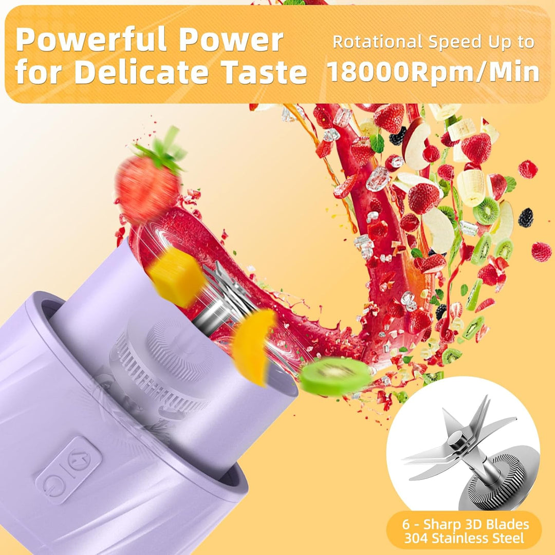 Mixer Smoothie Maker, Smoothie Mixer Klein, Mini Tragbarer Blender, Tragbarer Mixers USB, Smoothie-M