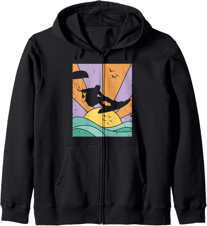 Kitesurfing Kitesurfing Kitesurf Sport Wassersurfen Kapuzenjacke