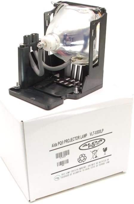 Alda PQ-Premium, Beamerlampe/Ersatzlampe kompatibel mit VLT-X500LP für Mitsubishi S490, S490U, X490,